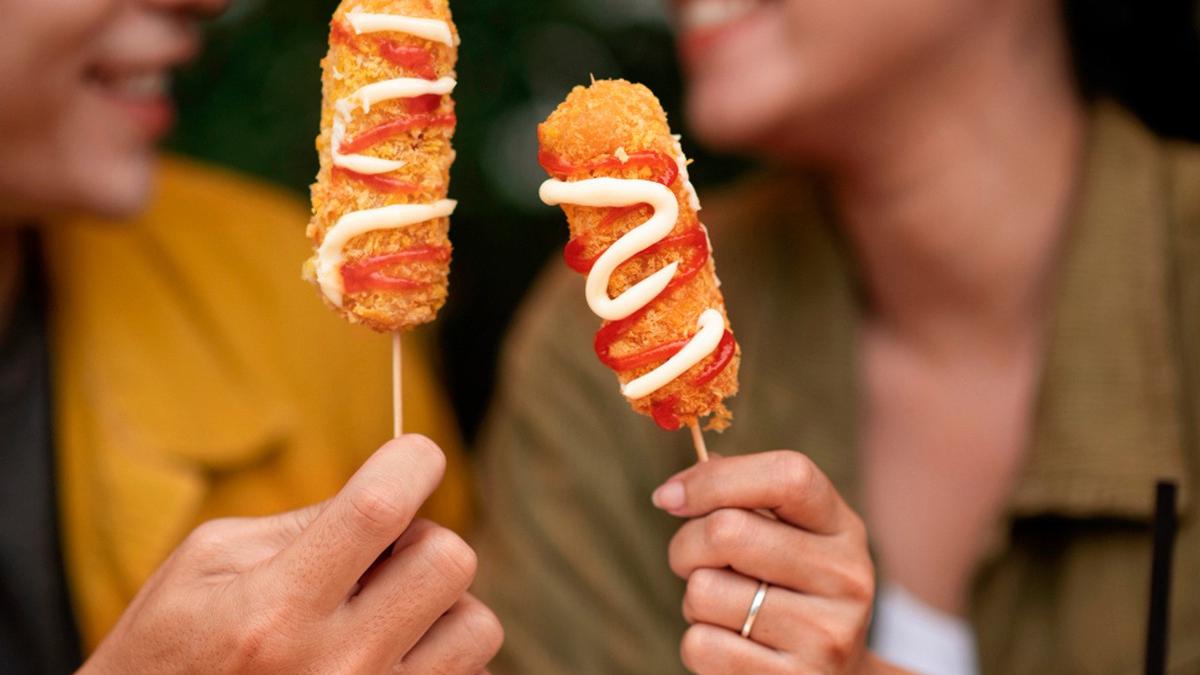 Makanan Corn Dog